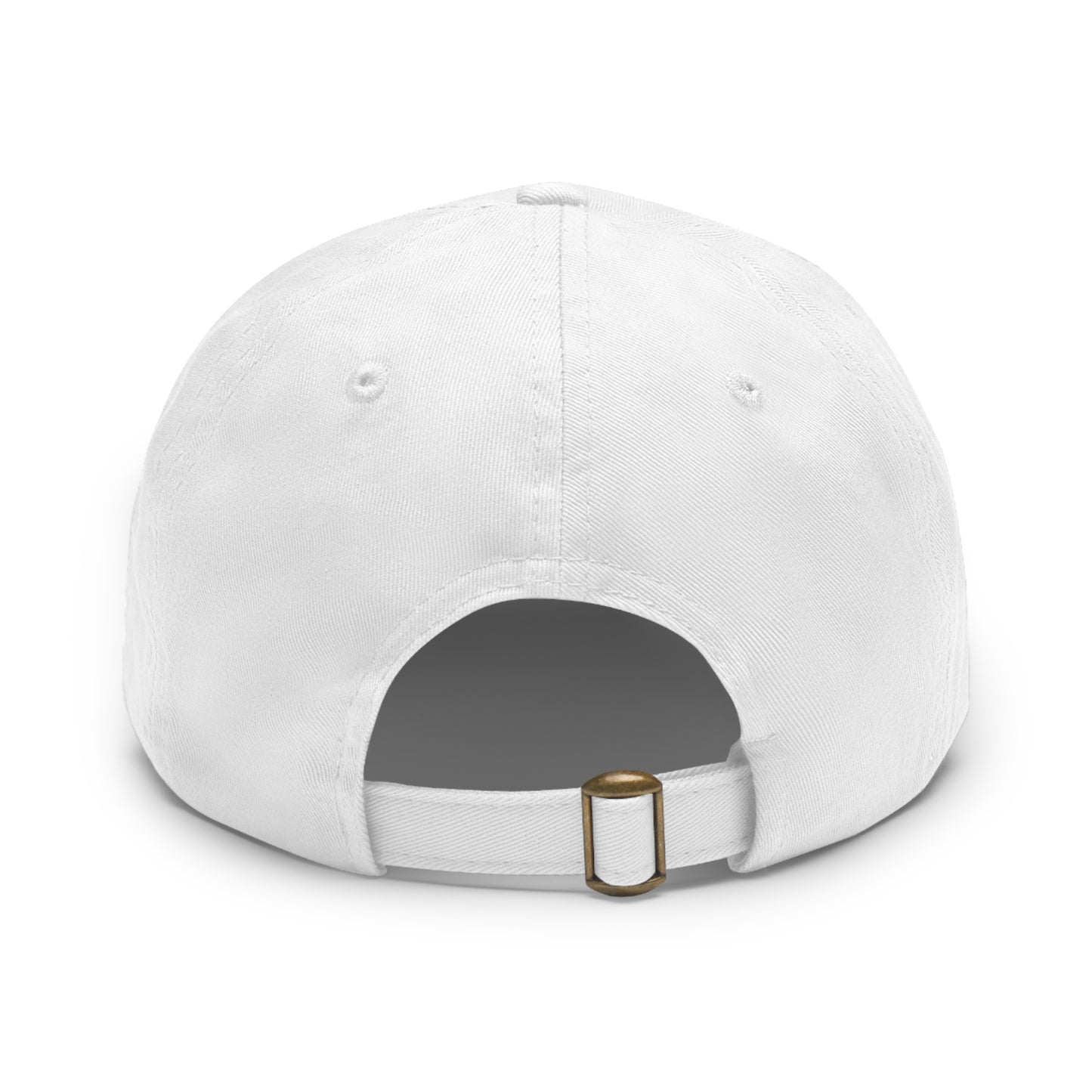 Bauskyaut - Dad Hat with Leather Patch (Rectangle)