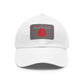 Bauskyaut - Dad Hat with Leather Patch (Rectangle)