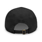 Bauskyaut - Dad Hat with Leather Patch (Rectangle)