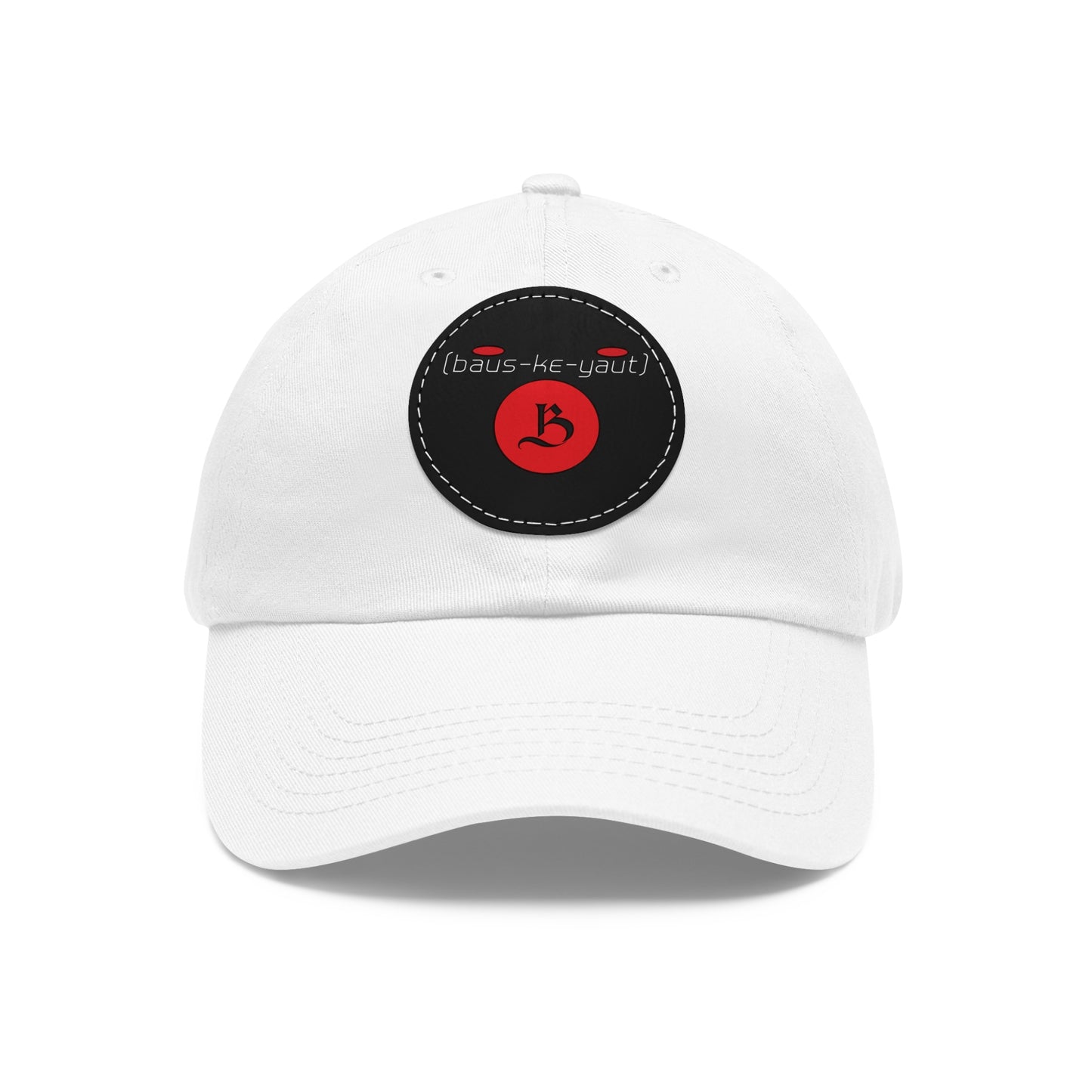 Bauskyaut - Dad Hat with Leather Patch - Pronounce