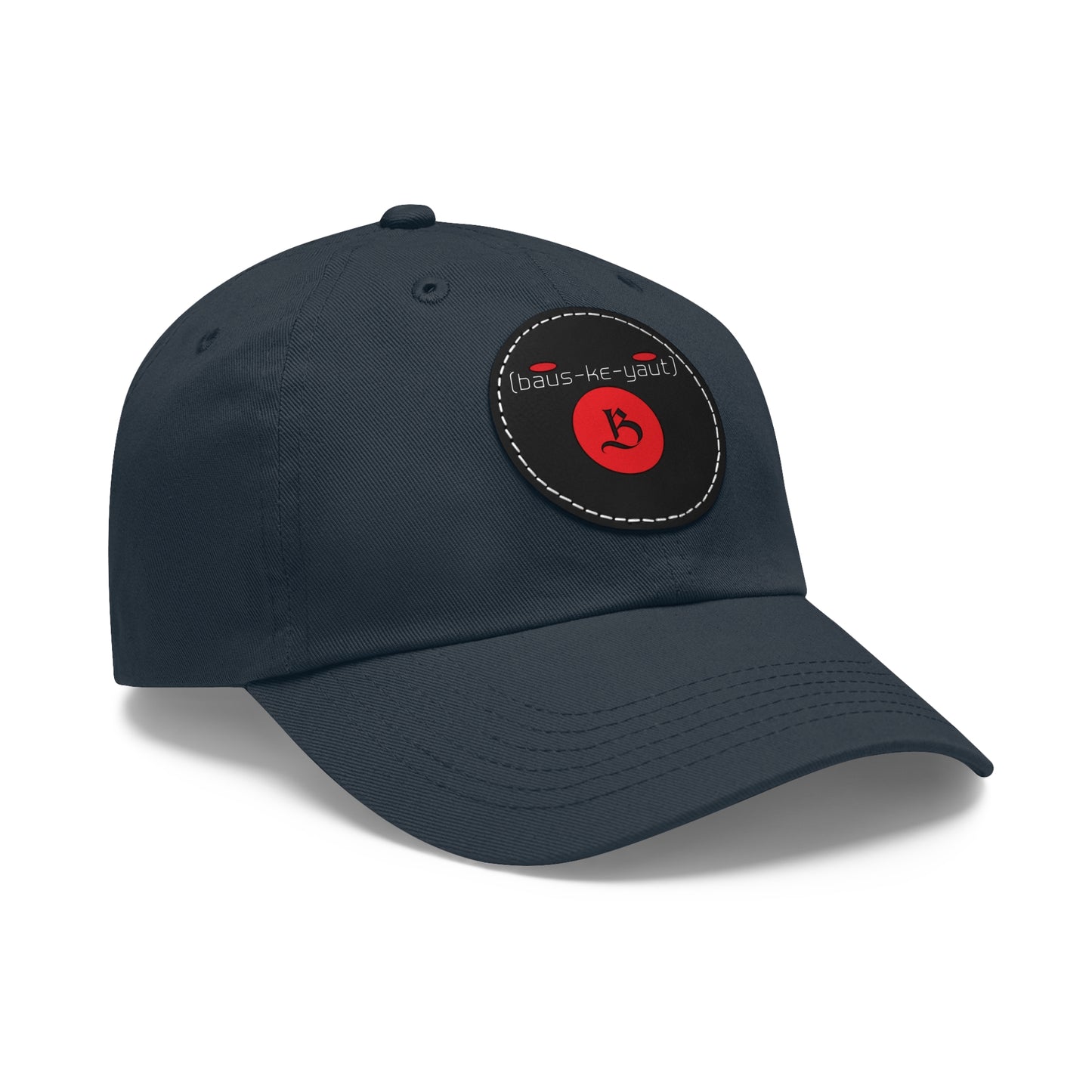 Bauskyaut - Dad Hat with Leather Patch - Pronounce