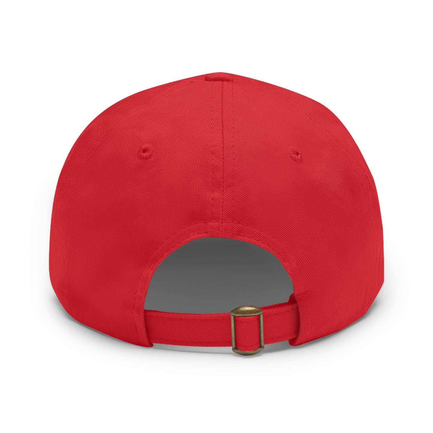 Bauskyaut - Dad Hat with Leather Patch (Rectangle)