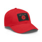 Bauskyaut - Dad Hat with Leather Patch (Rectangle)