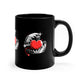 11oz Black Mug - LOVE TRAP