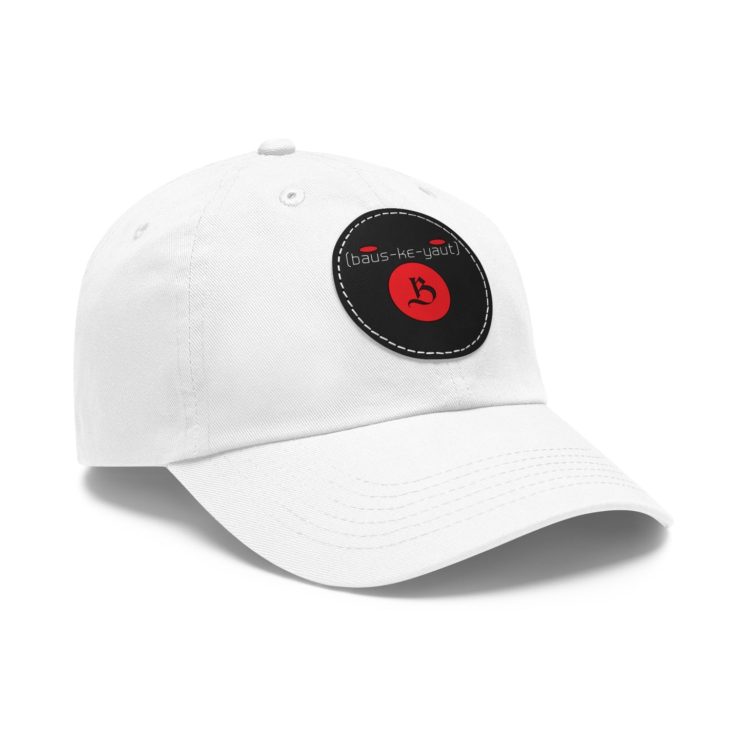 Bauskyaut - Dad Hat with Leather Patch - Pronounce